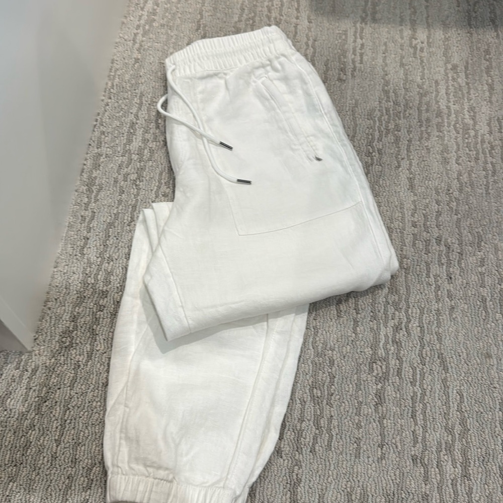 Athleta Linen Joggers